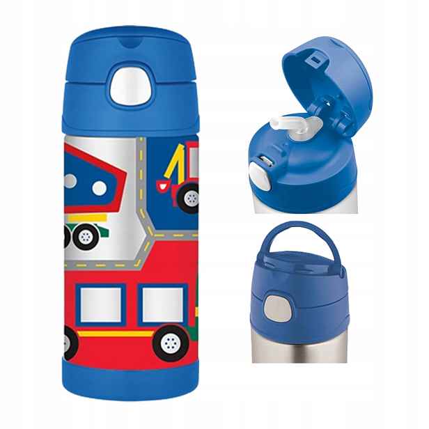 Dětská termoska s brčkem Thermos 355ml