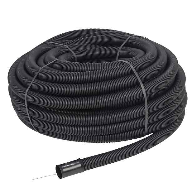 Chránička korugovaná ohebná UV Fränkische černá 50 mm 50 m