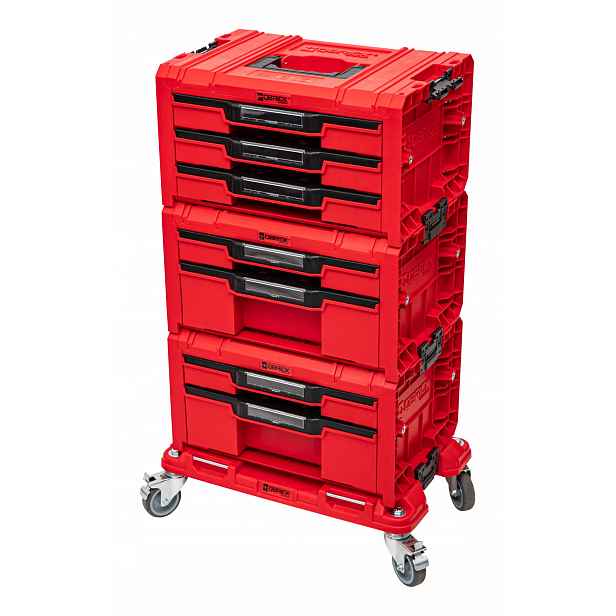 Qbrick Sada zásuvek Pro Drawer Red Workshop