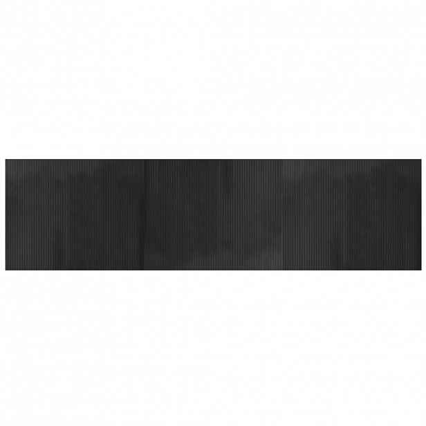 vidaXL Koberec obdélníkový šedý 80 x 300 cm bambus