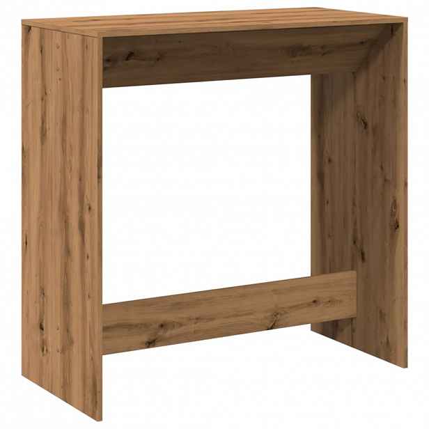 vidaXL Barový stůl dub artisan 102 x 50 x 103,5 cm kompozitní dřevo