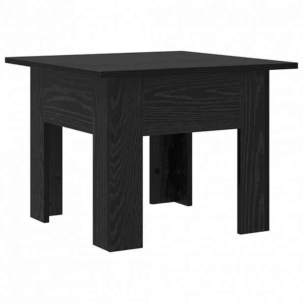 vidaXL Konferenční stolek Černý dub 55 x 55 x 42 cm Kompozitní dřevo