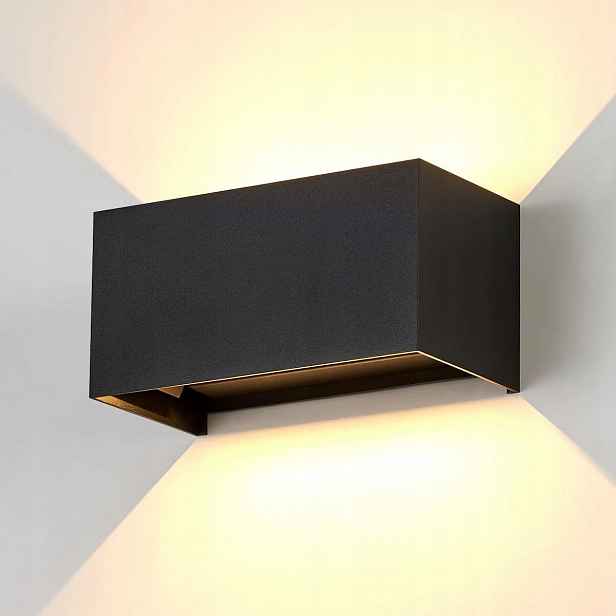Nástěnná Led Fasádní Lampa Shora Dolů, Vnitřní/vnější, 24 W