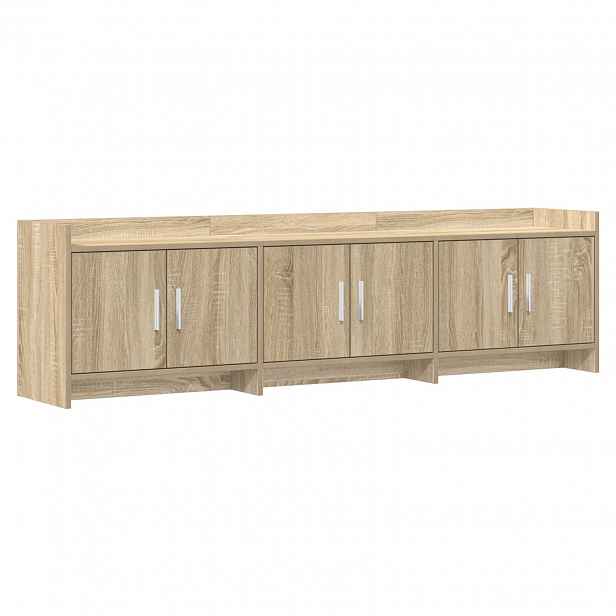 vidaXL Televizní skříň 168 x 33 x 47 cm Dub sonoma Kompozitní dřevo