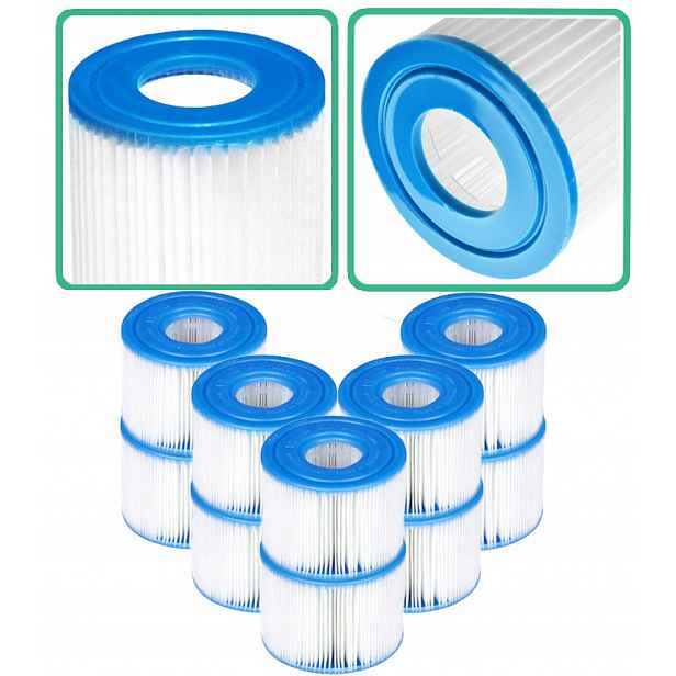 10 x Filtr Bazénového Čerpadla Jacuzzi Intex Filtrační Vložka 29001 Typ S1