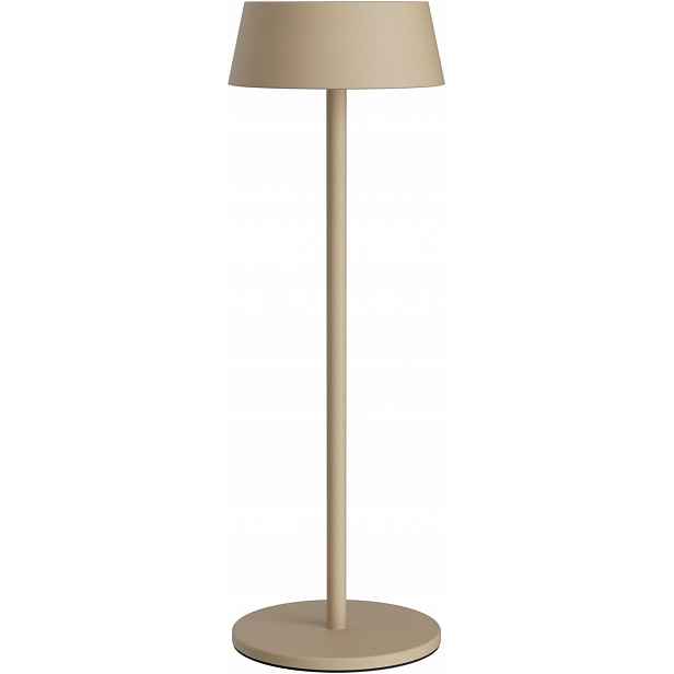 K-bright Stolní Led Lampa 1 Kus Teplá Bílá Nabíjecí Usb Béžová Ecru