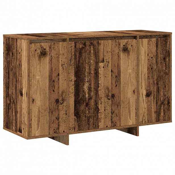 vidaXL Servírovací skříň Staré dřevo 120 x 41 x 75 cm Kompozitní dřevo