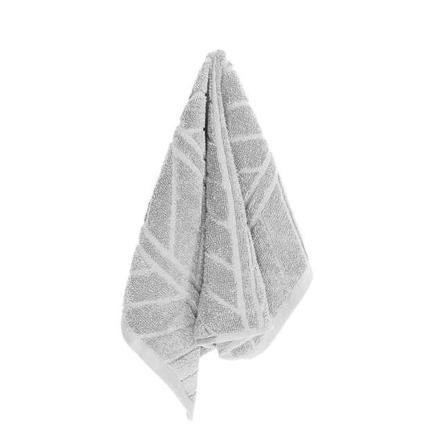 Faro Bavlněný froté ručník RELIEF 30x50 cm šedý