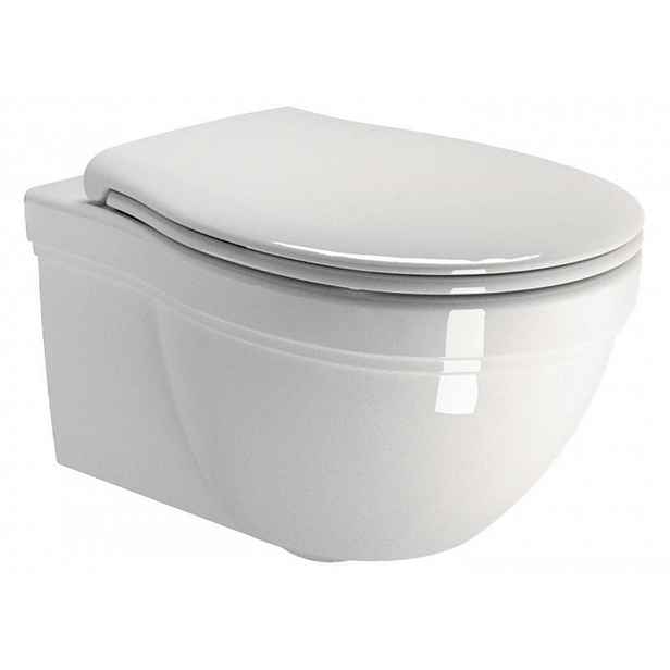 Sapho GSI Classic - Závěsné WC, ExtraGlaze, bílá 871211
