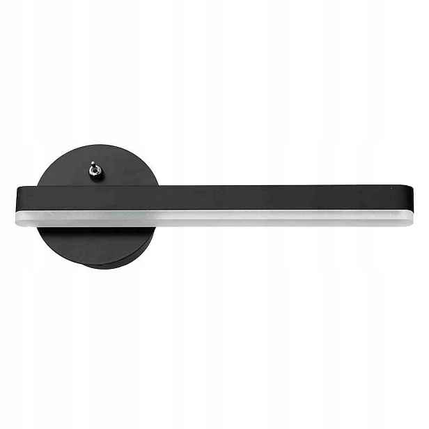 Nástěnná lampa Milagro Sydney ML6348 Pravá Led 6W 420lm 4000K Černá IP20