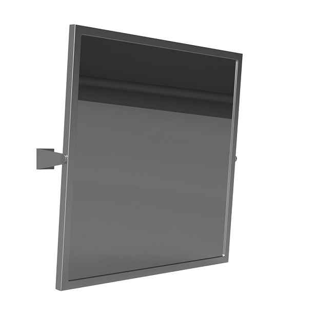 Zrcadlo výklopné Bemeta Help 600×600 mm nerez lesklý
