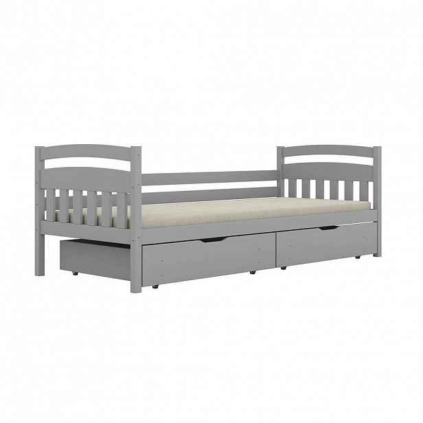 Petits-meubles POSTEL 90/200 Tosia Grey