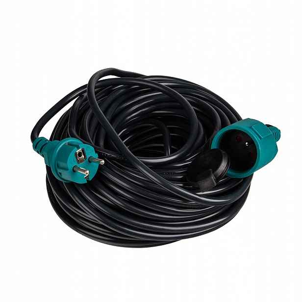 Prodlužovací Kabel Zahradní Pro Světla Stavební Sekačky 30 m 3 x 2,5 mm Vnější