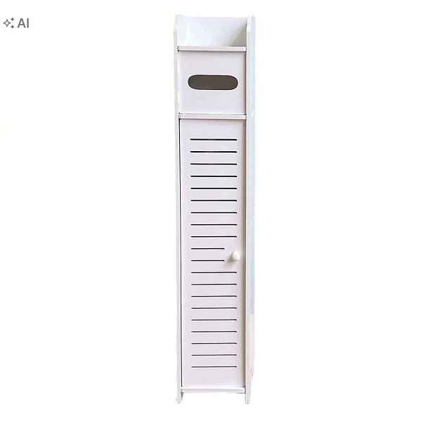 Shein Koupelnová Skříňka Bílá Stojící 80x15x15 1L