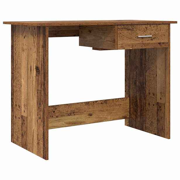 vidaXL Stůl Staré dřevo 100 x 50 x 76 cm Kompozitní dřevo