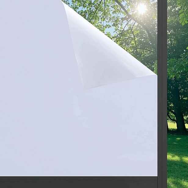 Fólie na okna, bílá, zesílená, 1000 x 30 cm T1964