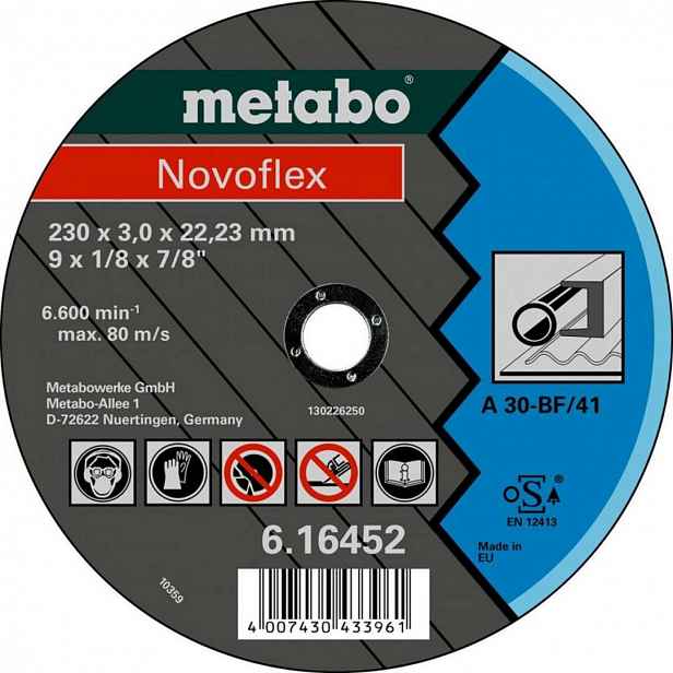 Metabo - Řezný kotouč na ocel 125x22,23 mm 616444000