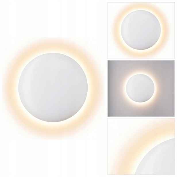 Nástěnné svítidlo bílé s moderním měkkým světlem v pracovně Sigma Lighting