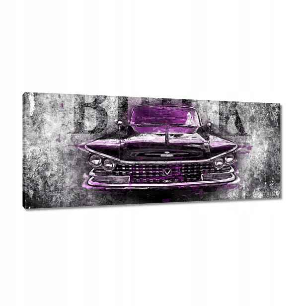 Obrazy 100x40 Fialový Buick