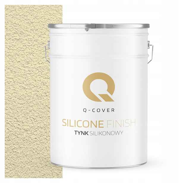 Silikonová Fasádní Omítka Žlutá Světlá F622 25 Kg Beránek Granulace 3.0 mm