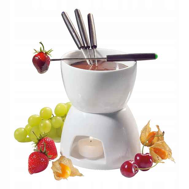 Cilio Čokoládové fondue, bílá