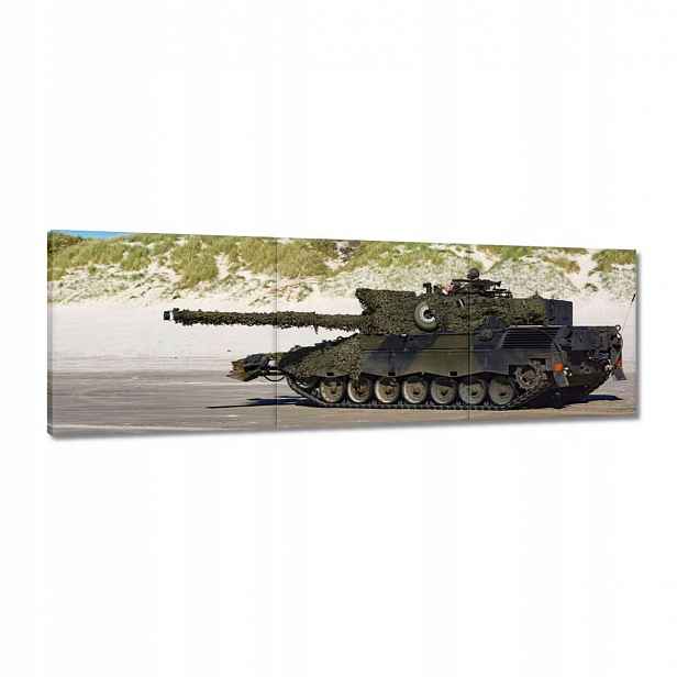 Obrazy 120x40 Vojenský bojový tank