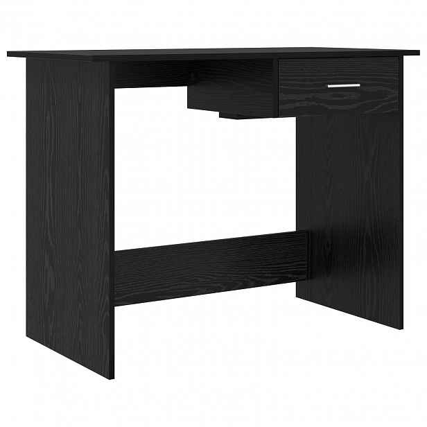 vidaXL Stůl Černý dub 100 x 50 x 76 cm Kompozitní dřevo