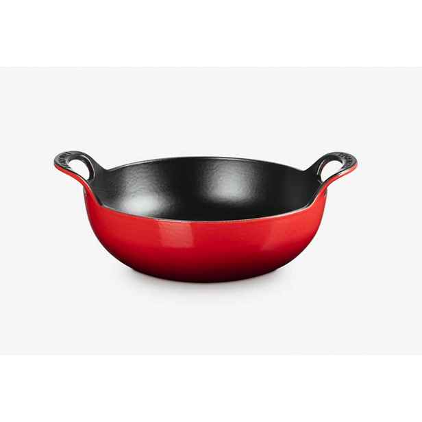 Le Creuset - Pánev wok Balti, průměr 24 cm, cerise 20142240600460