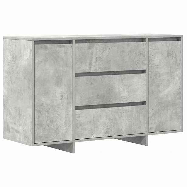 vidaXL Servírovací skříň Betonově šedá 120 x 41 x 75 cm