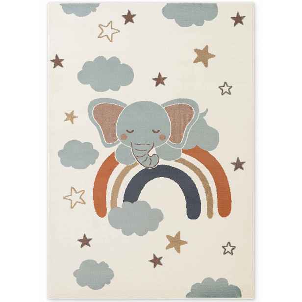Dětský koberec Adventures 106430 Cream Multicolor, 200x290, vícebarevná, dětský pokoj, Hanse Home