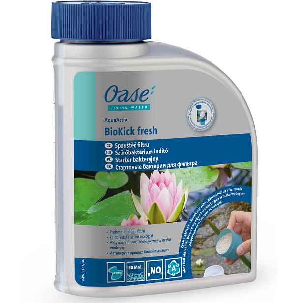 Oase AquaActiv BioKick Fresh 500 ml Bio-startér do očka