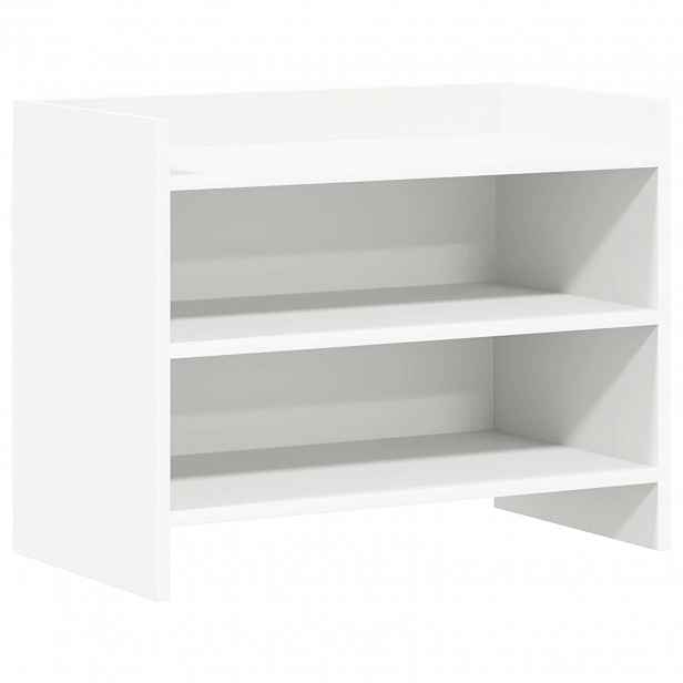 vidaXL Televizní skříň 60 x 33 x 47 cm Bílá Kompozitní dřevo