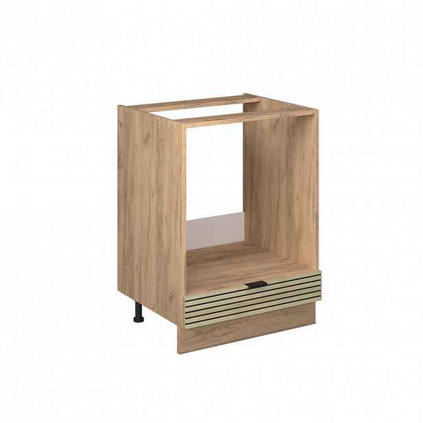 Vicco SKŘÍŇKA NA VESTAVĚNOU TROUBU Fame-Line Dubový panel 60 cm bez pracovní desky