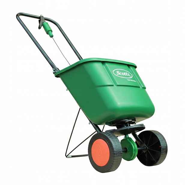 Secí stroj pro rozmetání dávkovač pro hnojení trávy a soli Scott Easygreen 10 l