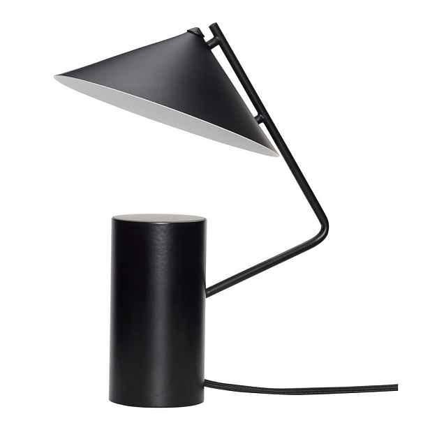 Černá kovová stolní lampa (výška 32 cm) Sen – Hübsch