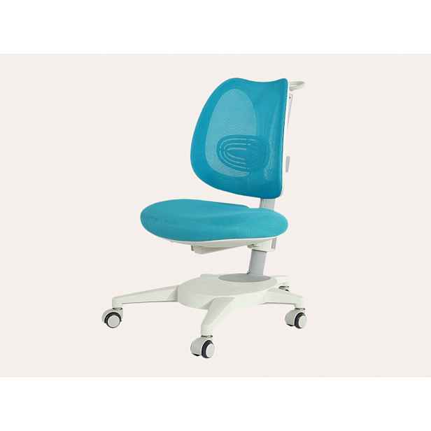 eliNeli Dětská ergonomická židle Eira - modrá + potah ZDARMA
