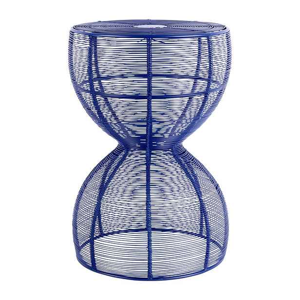 Kovový kulatý odkládací stolek ø 30 cm Cuerda Doble – Leitmotiv