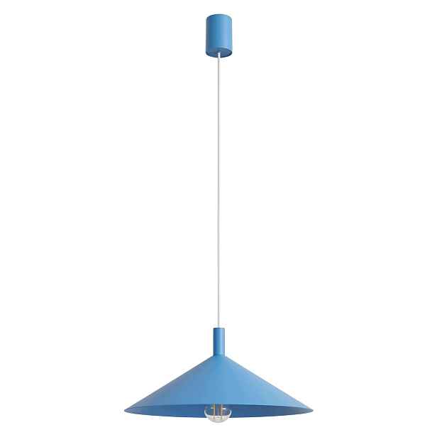 Modrá závěsná lampa Nox 40 SL.2550 Sollux Osvětlení nad ostrov Sollux