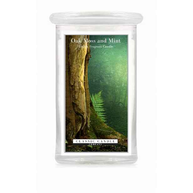 Velká svíčka Oak Moss and Mint Classic Candle