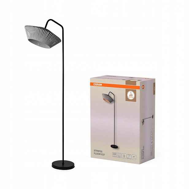 Stojací podlahová lampa E27 Dekorativní šedá Decor Osram