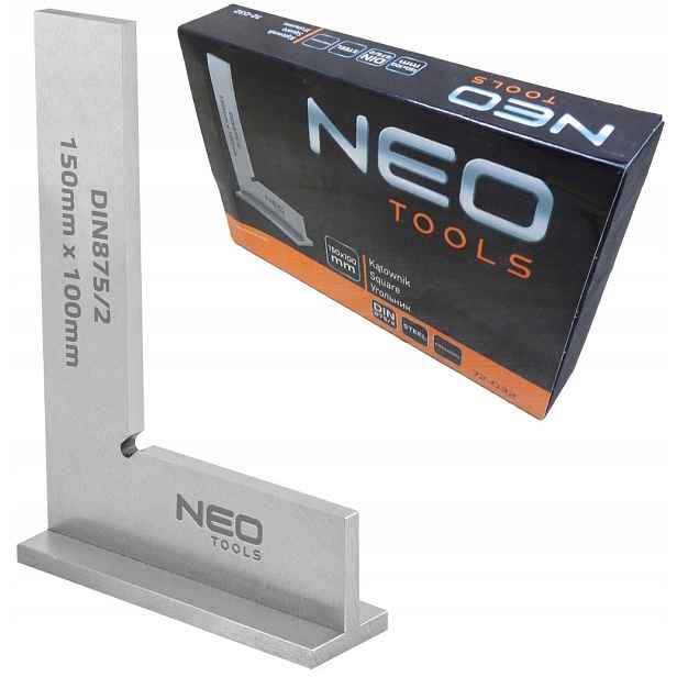 Zámečnický úhelník 90st 150 x 100 mm DIN875/2 Neo