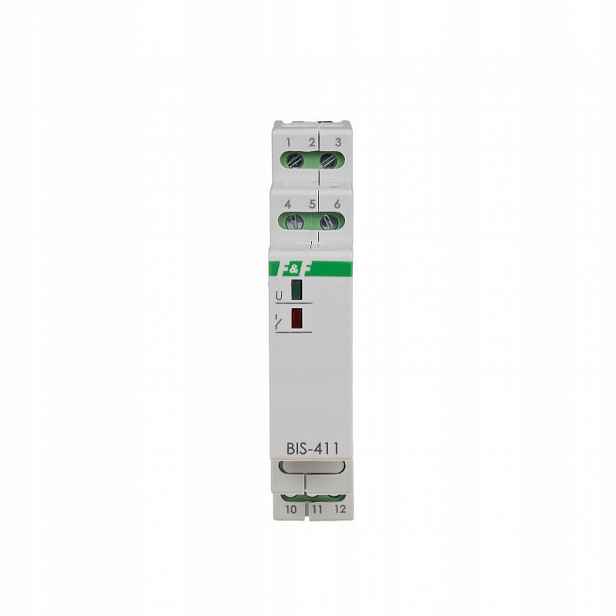 Bistabilní relé s pamětí, Din lišta 230V 16A IP20 F&f BIS-411M-LED