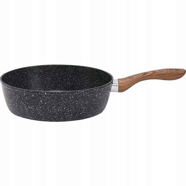 Hluboká pánev s nepřilnavým povrchem Gastro Natura Wood 28 cm