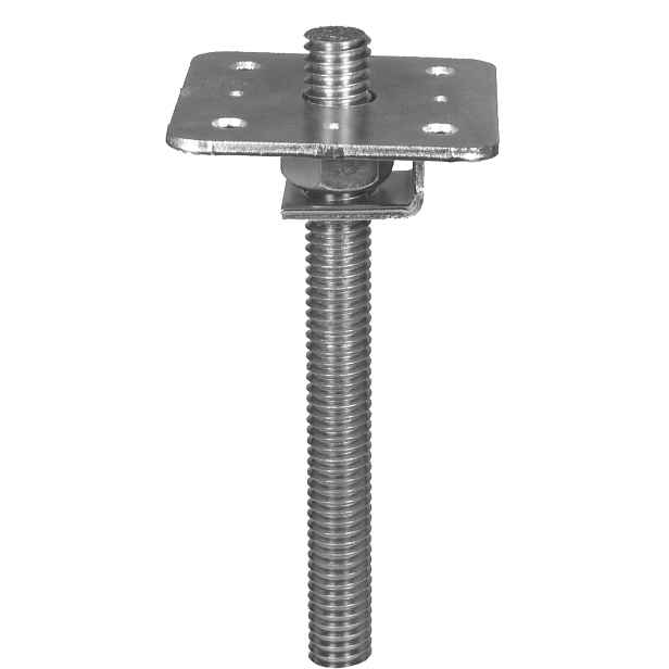 Patka sloupku bez základny M24 100×330×100×6 mm
