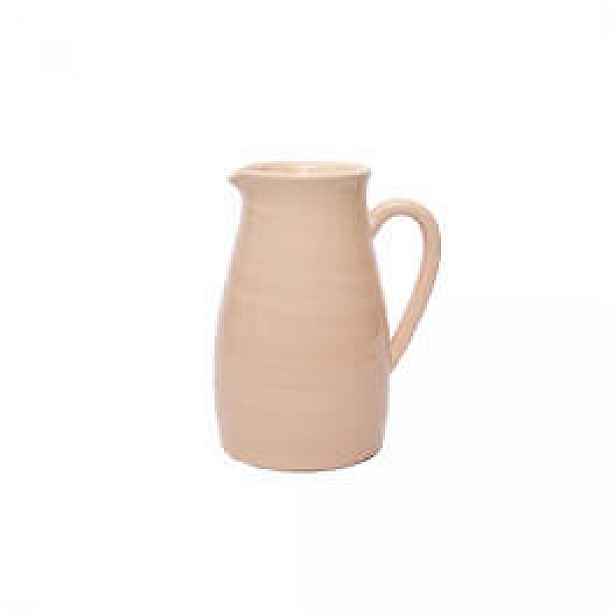 Váza džbán LEVANTE keramika lososová 26cm