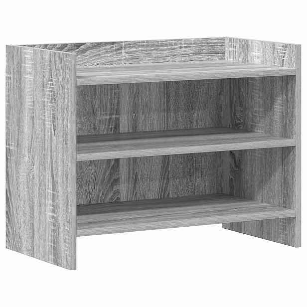 vidaXL Televizní skříň 60 x 33 x 47 cm Šedý Sonoma Kompozitní dřevo