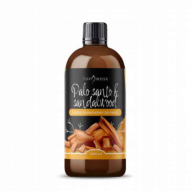 Vonný olej na svíčky Palo Santo and Sandalwood 1000 ml vůně na svíčky