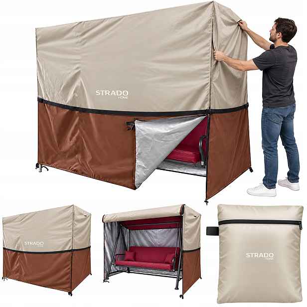 Kryt na zahradní houpačku voděodolný 215x150x145 Uv ochrana x2