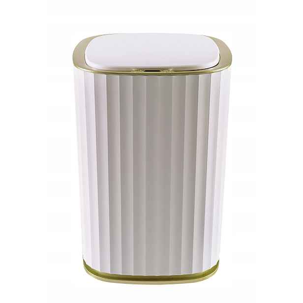 Koupelnový odpadkový koš s pohybovým senzorem, bezdotykový, 15 l, moderní design