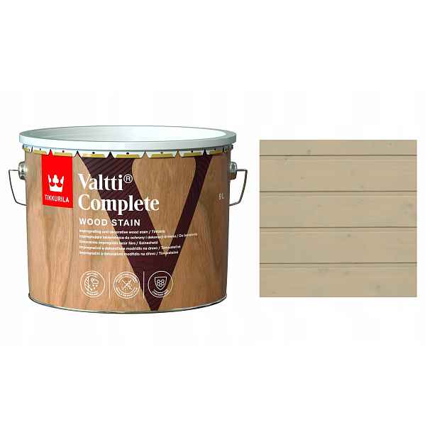 Tikkurila Valtti Complete 9L 230A Altostratus Lakuje Rozpouštědlem.